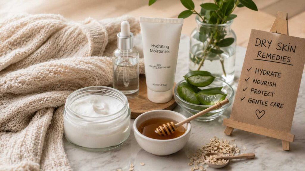 The Best Remedies for Dry Skin
