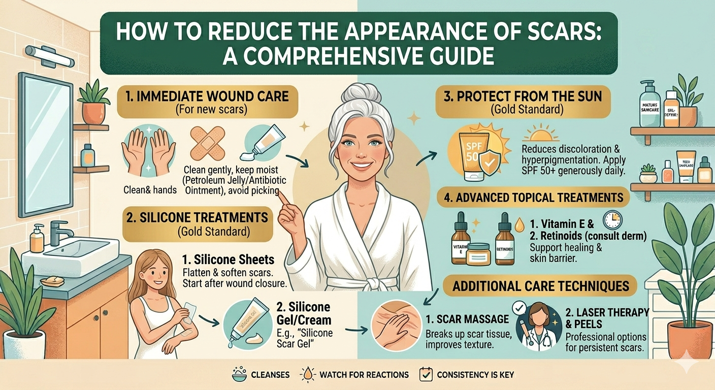 How to Reduce the Appearance of Scars