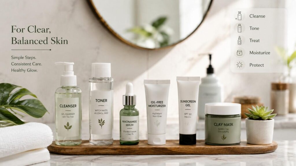The Best Skincare Routine for Oily Skin